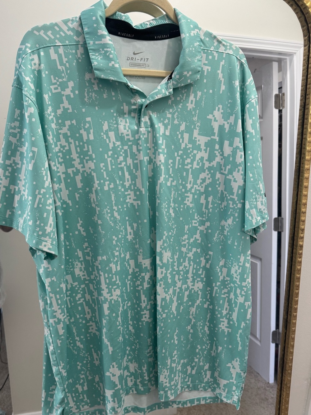 Nike Golf Mens Mint Polo